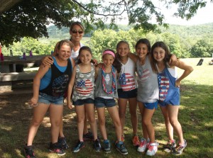 13.) The Lower Inter Girls had a great day because it was sunny and the 4th of July.